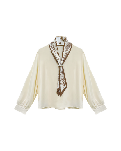 SAVANNA SCARF BLOUSE