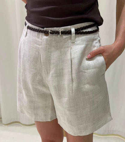 PENNIE BELTED SHORTS