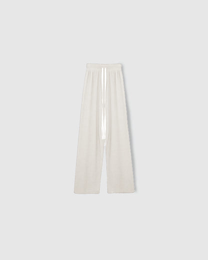 Casual Ice Silk Straight Cut Pants